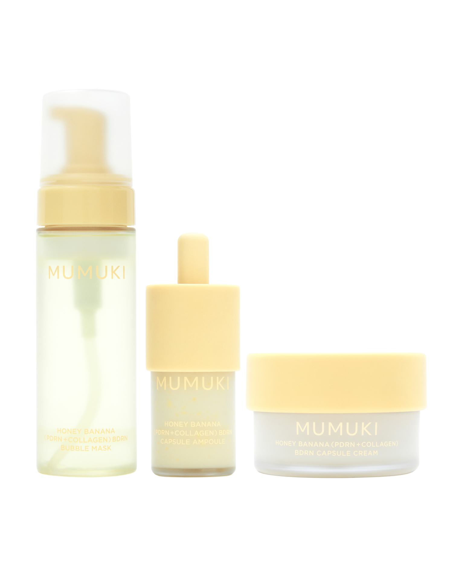 Honey Banana BDRN 3-Step Skincare Set