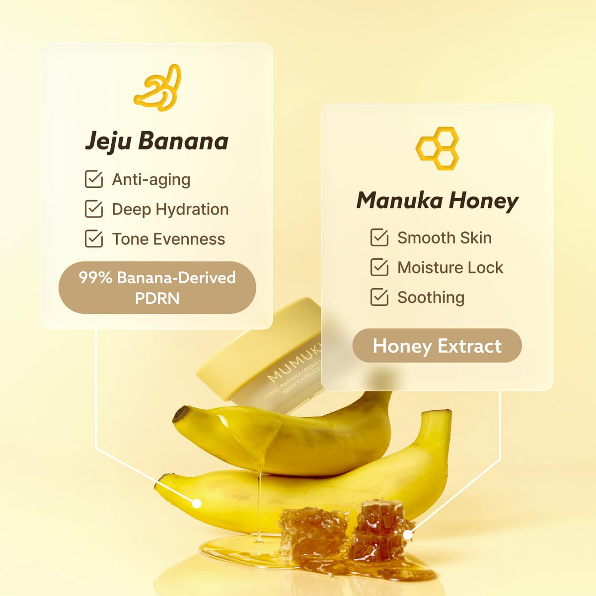Honey Banana PDRN Capsule Cream