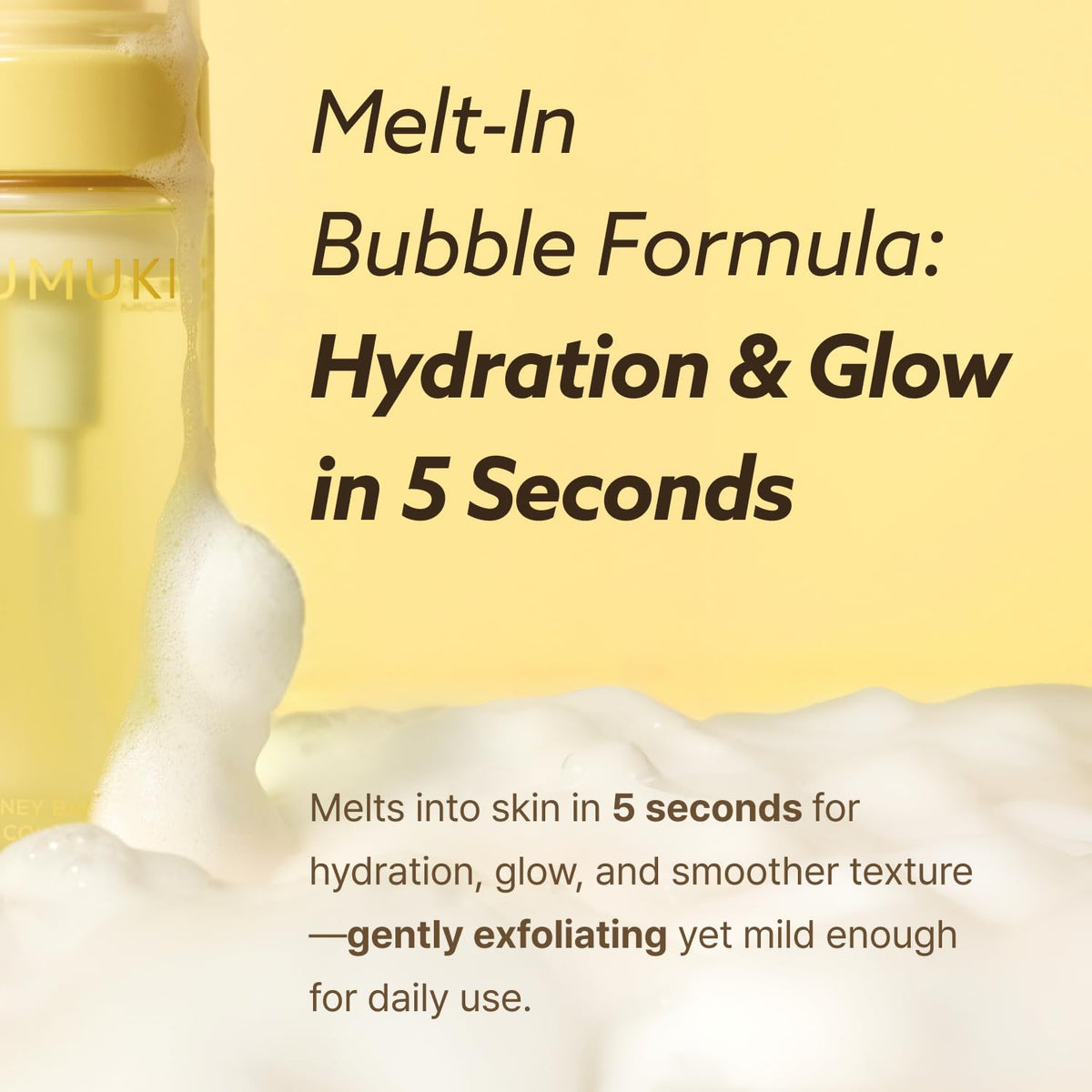 Honey Banana PDRN Bubble Mask