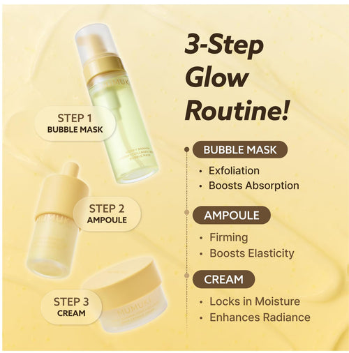 Honey Banana PDRN 3-Step Skincare Set