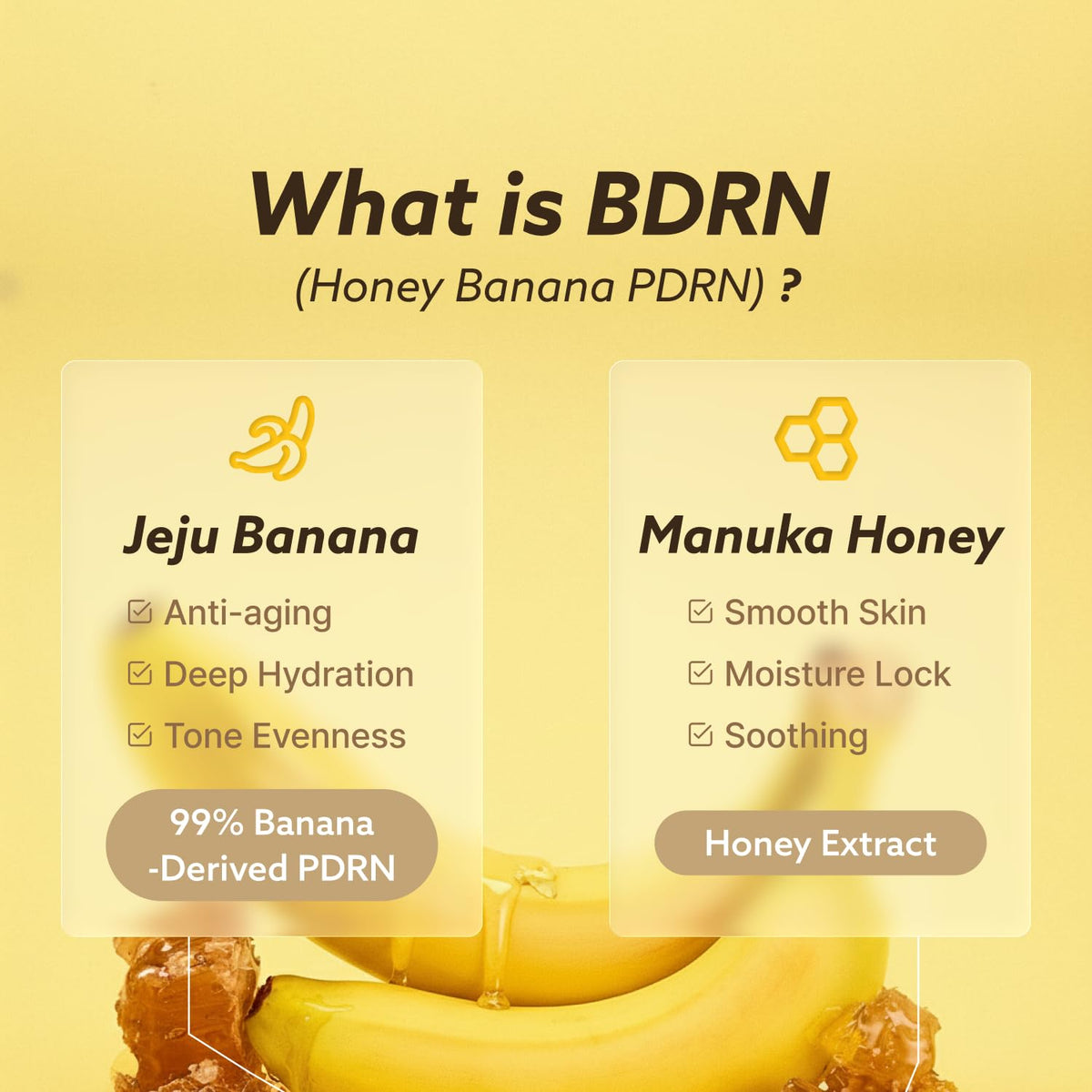Honey Banana PDRN 3-Step Skincare Set
