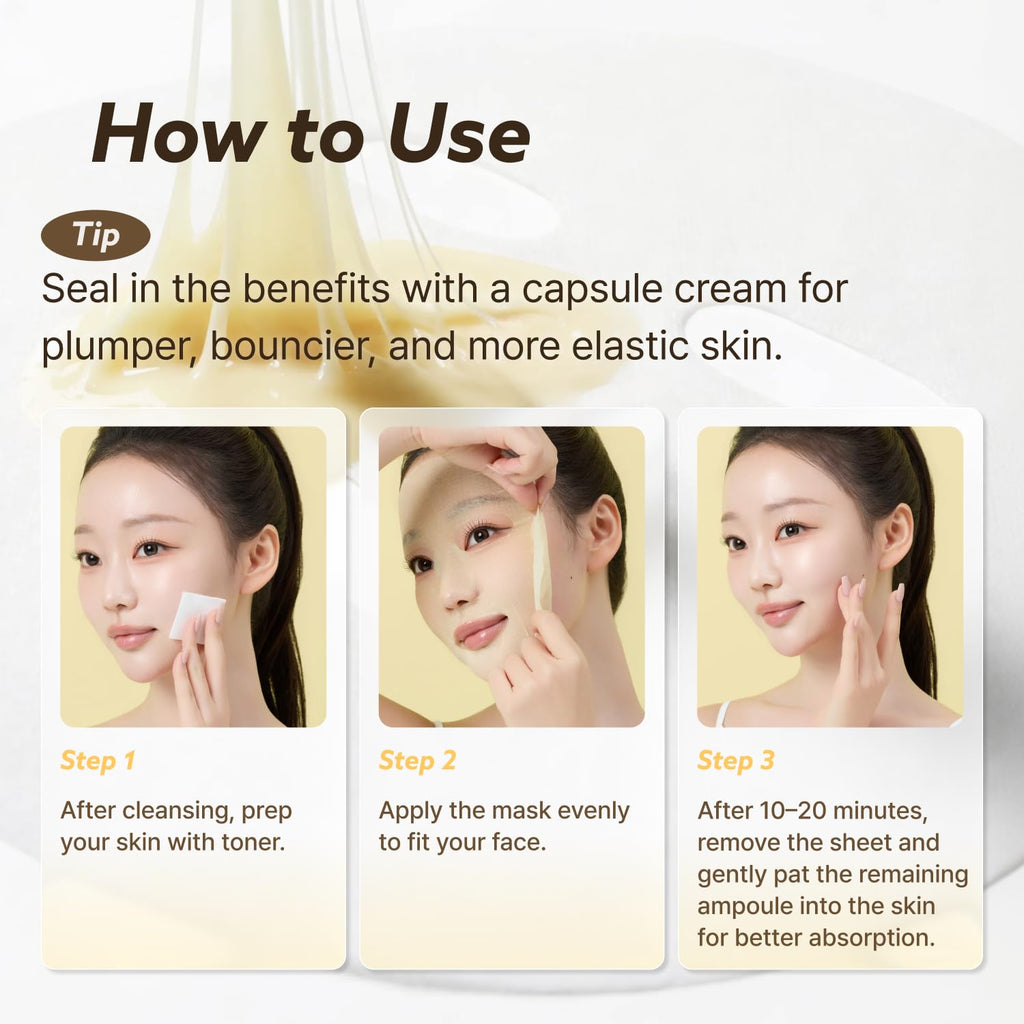 Honey Banana PDRN Ampoule Mask