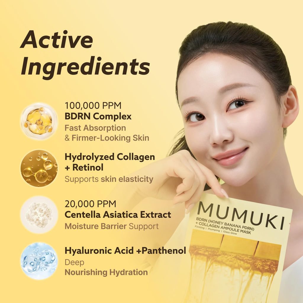 Honey Banana PDRN Ampoule Mask
