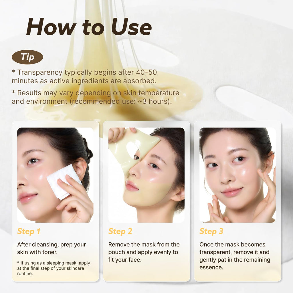 Honey Banana PDRN Hydrogel Mask