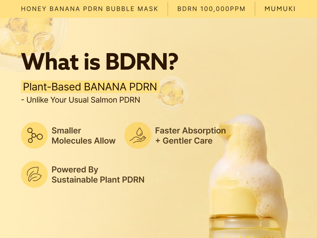 Honey Banana PDRN Bubble Mask