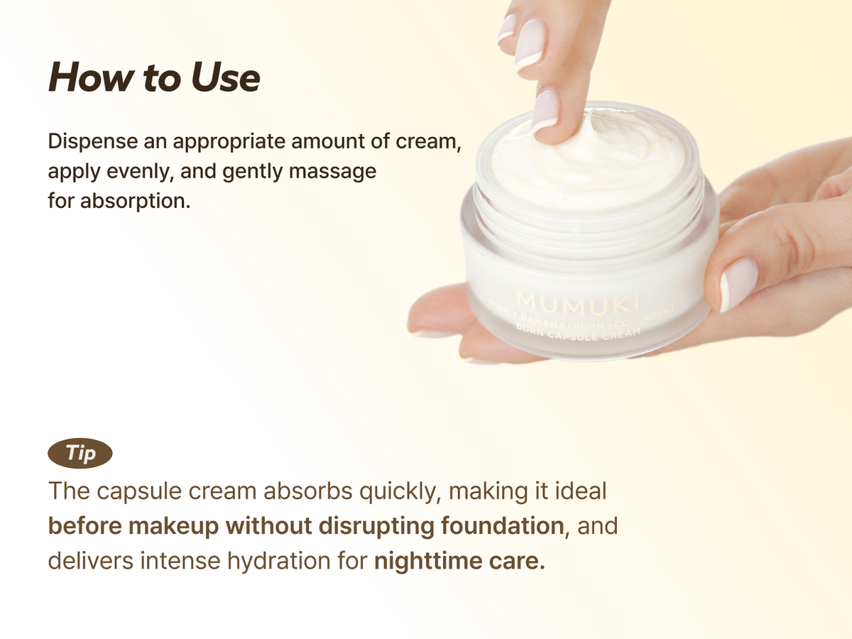 Honey Banana PDRN Capsule Cream