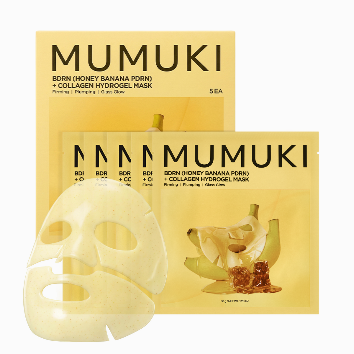 Honey Banana PDRN Hydrogel Mask