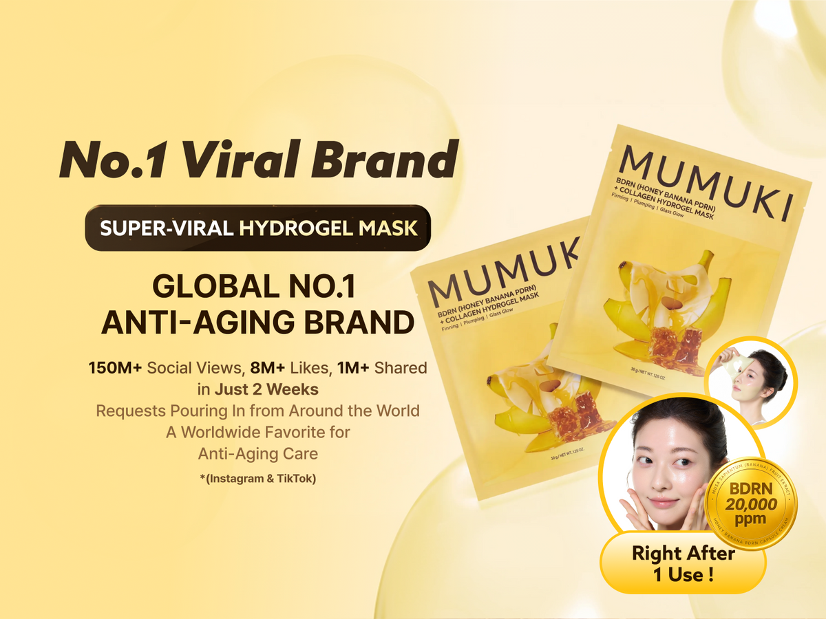Honey Banana PDRN Hydrogel Mask