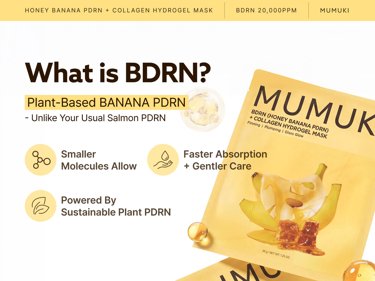 Honey Banana PDRN Hydrogel Mask