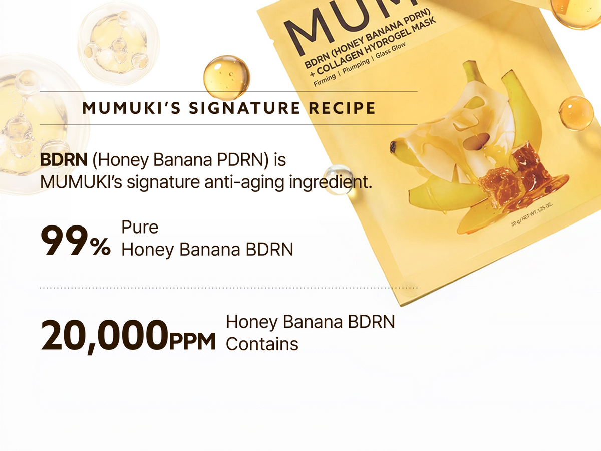 Honey Banana PDRN Hydrogel Mask