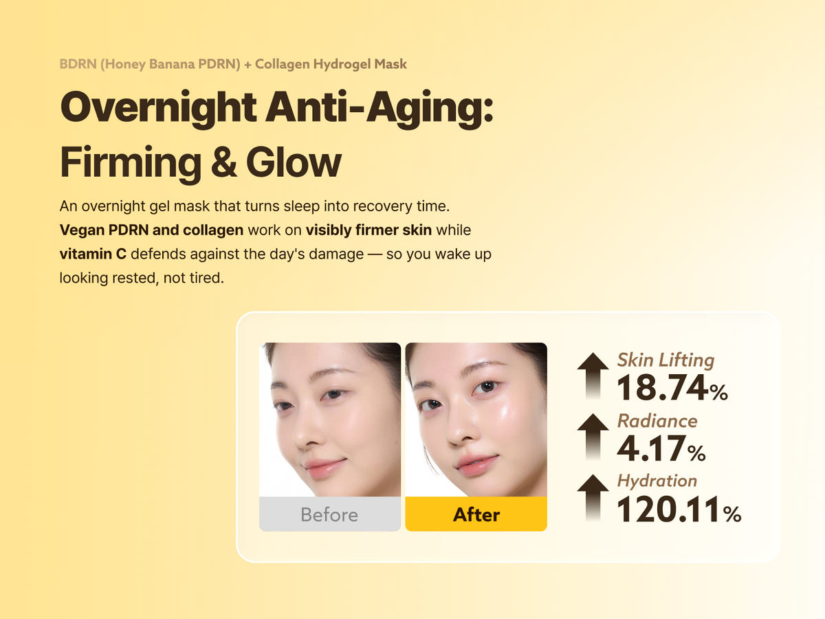 Honey Banana PDRN Hydrogel Mask