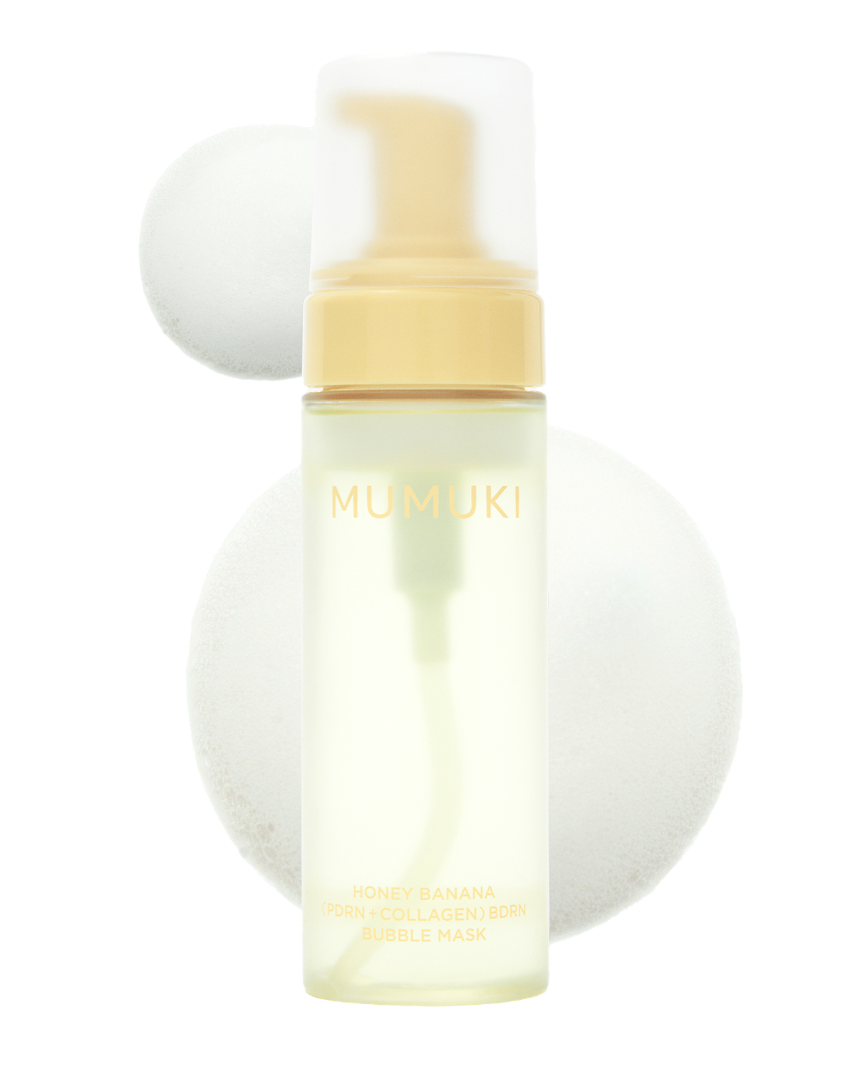 MUMUKI Honey Banana BDRN Bubble Mask